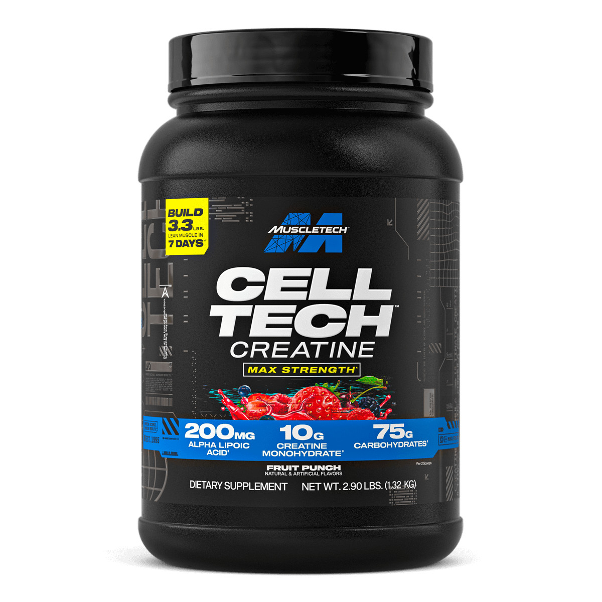 MuscleTech Cell-Tech Creatine Max Strength – Fruit Punch