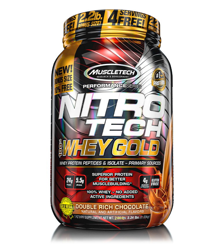 muscletech nitrotech whey gold