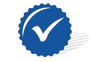 Blue check icon