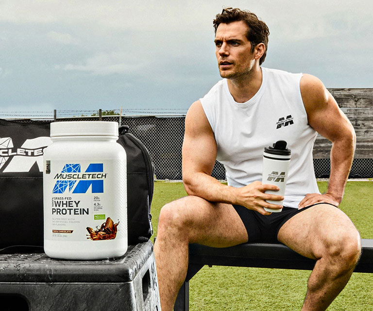 MuscleTech - Henry Cavill Grass Fed 100% Whey Protein