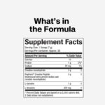 MuscleTech Creatine Peptide supplement facts